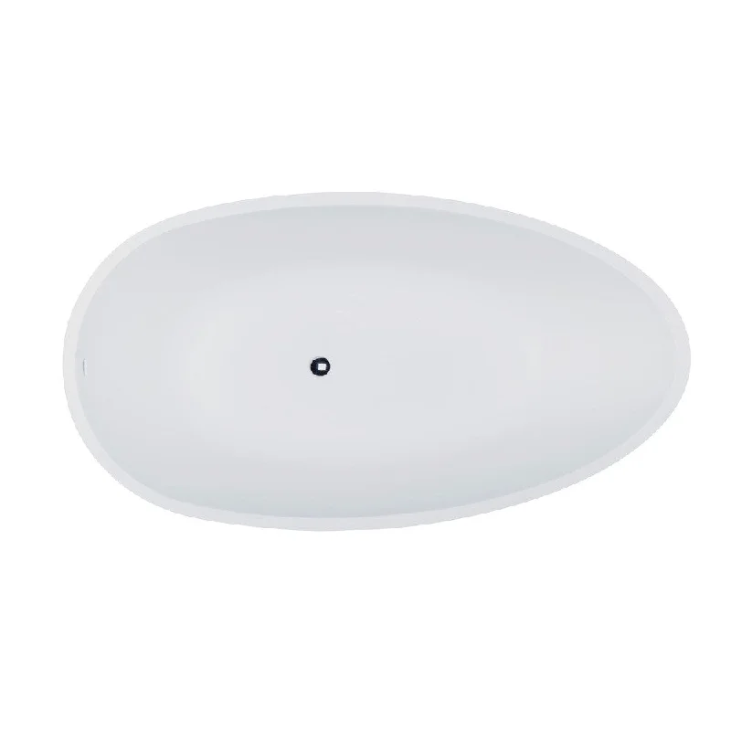 Clarke Irideon CA7139FS-00 Satin White Freestanding Tub