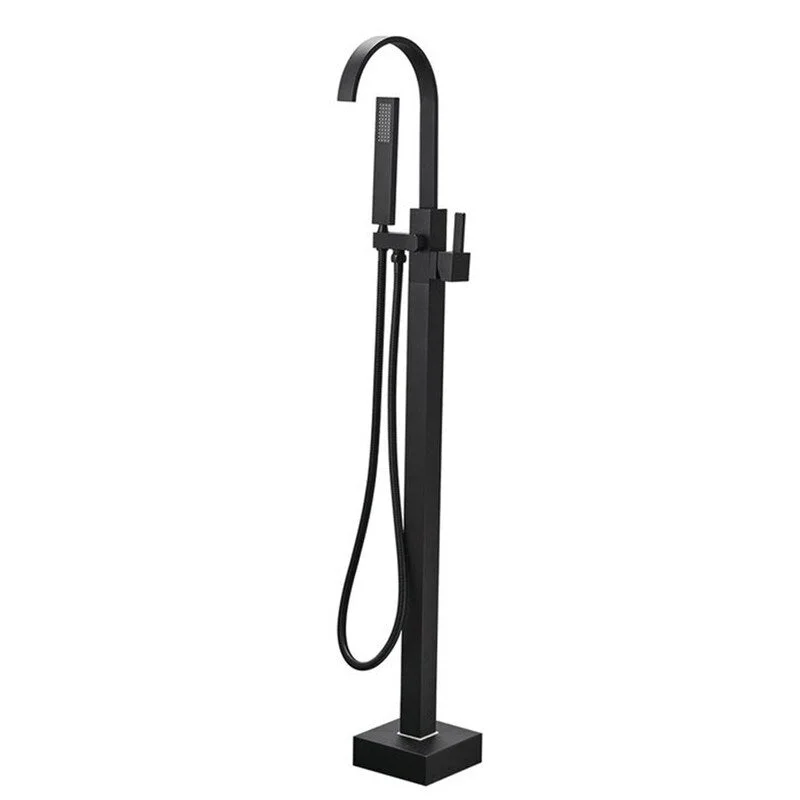 EPOWP Single Handle with Hand Shower Freestanding Tub Filler