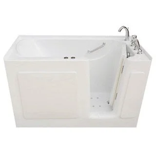 Signature Tranquility Package White Acrylic 50 x 31-inch Walk-in Whirlpool/ Air Combo Tub