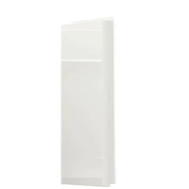 Shower Wall Side 23 x 1-1/2 x 60 Inch White AcrylX