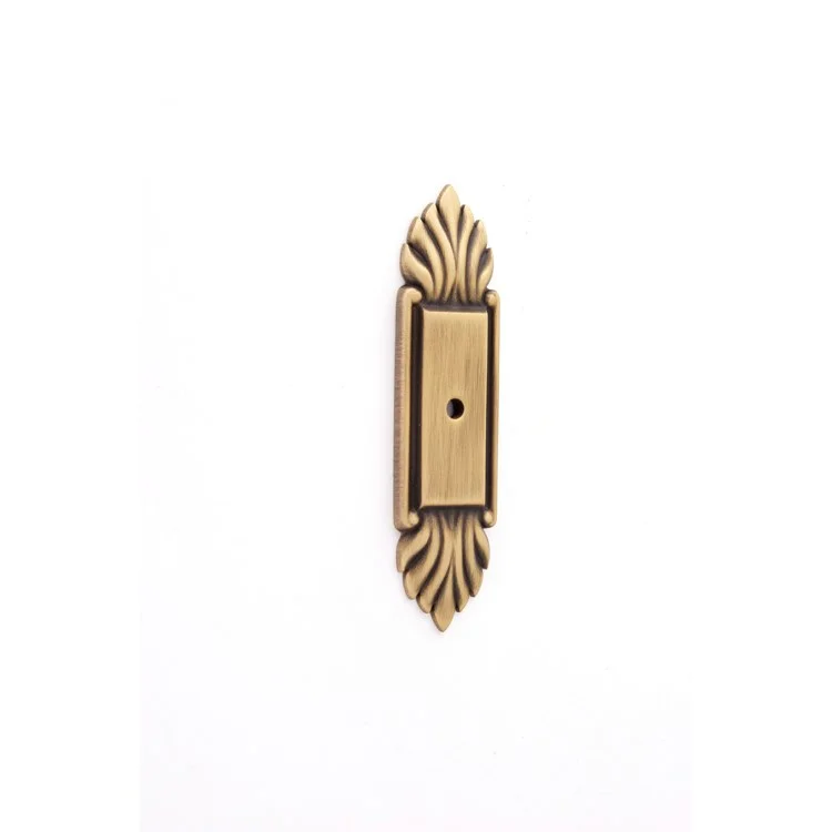 Backplate Fiore 4 Inch Antique English Matte Brass