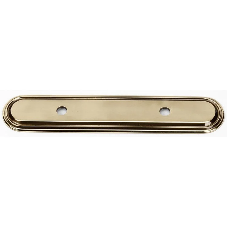 Backplate Venetian 7-1/4 Inch Unlacquered Brass for A1506-35