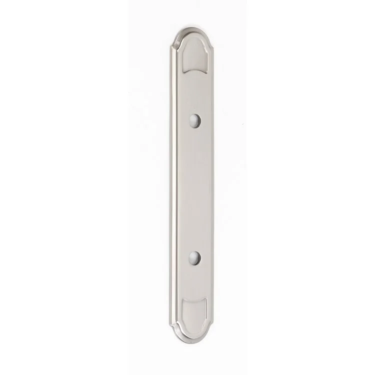 Backplate Classic Traditional 7-3/4 Inch Satin Nickel Brass for A1567-35