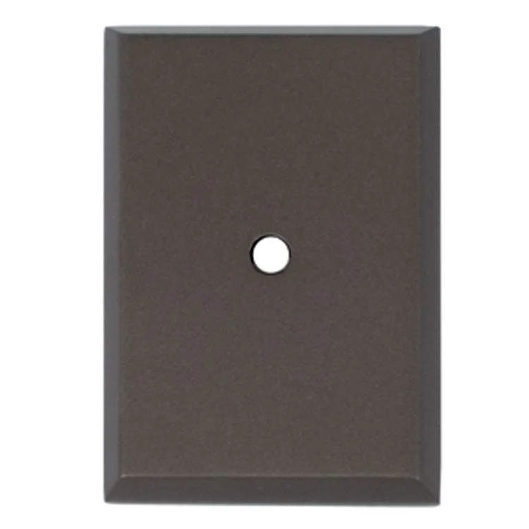 Backplate A610-45 1-3/4 x 2-5/8 Inch Chocolate Bronze Brass