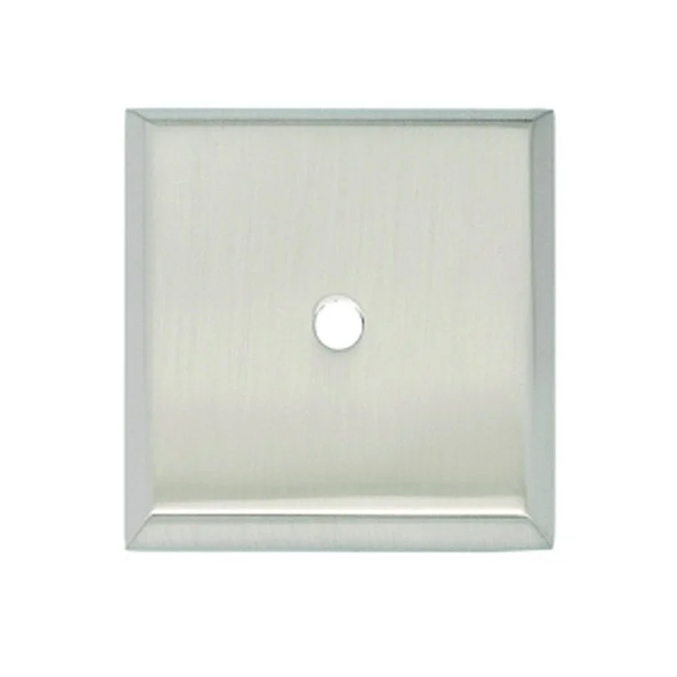 Backplate A611-14 1-1/4 Inch Satin Nickel Brass