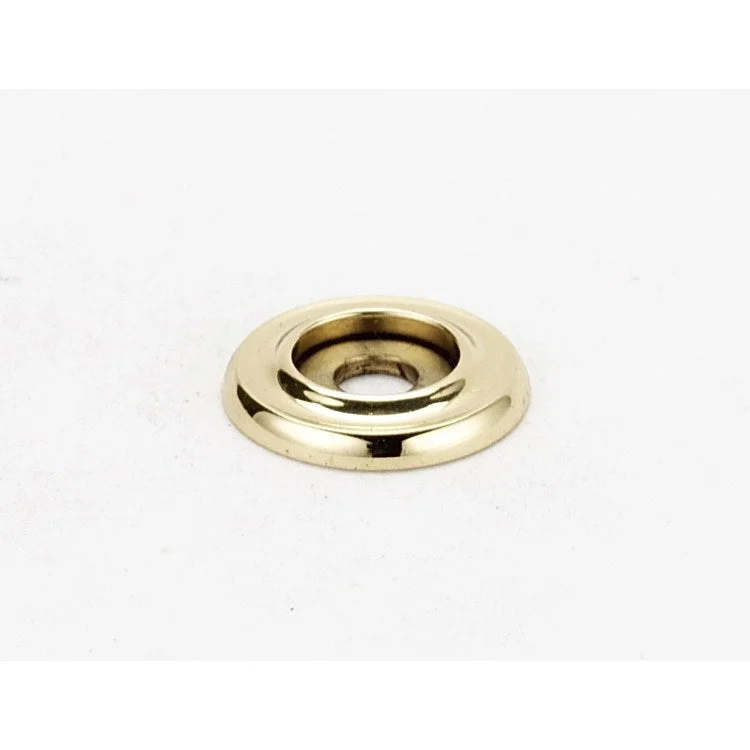 Backplate A615-34 3/4 Inch Polished Brass