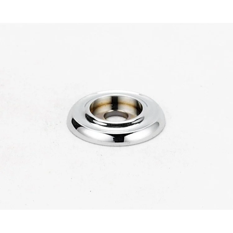 Backplate A615-34 3/4 Inch Polished Chrome Brass