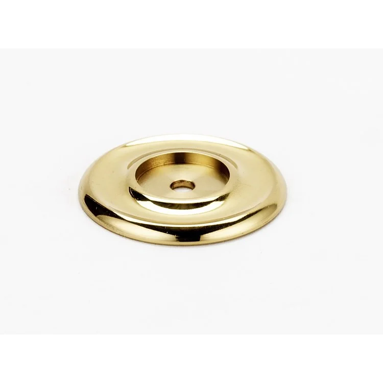 Backplate A615-38 1-1/2 Inch Polished Brass