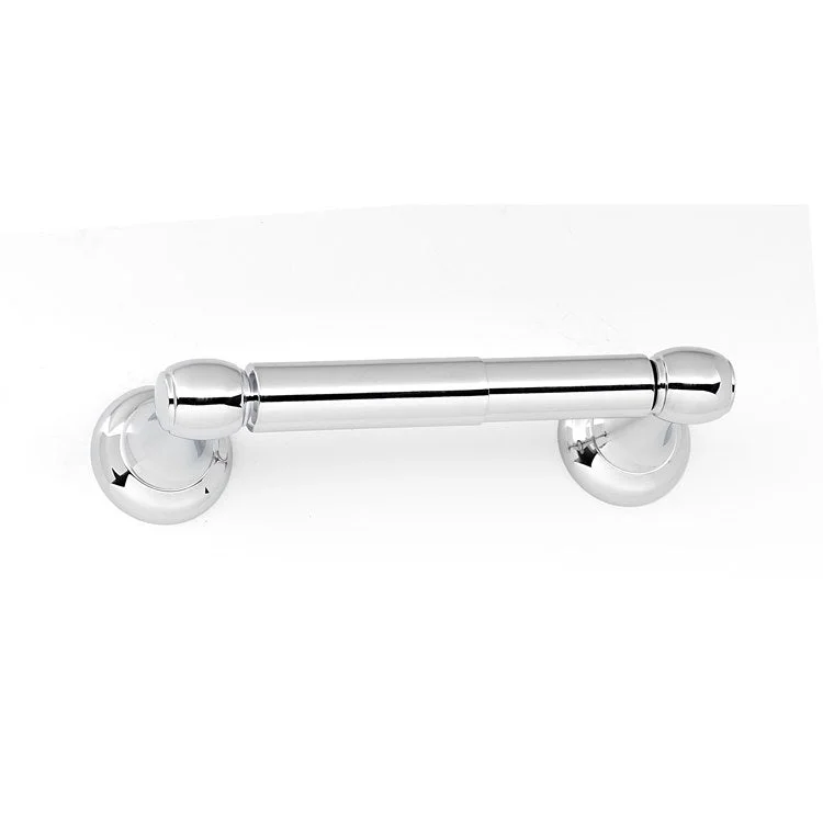 Toilet Paper Holder Royale Bath Polished Chrome Brass 6-1/4 Inch 3-1/8 Inch Wall Mount