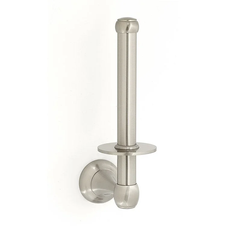 Toilet Paper Holder Royale Bath Reserve Satin Nickel Brass 7-15/16 Inch 3-1/8 Inch Wall Mount