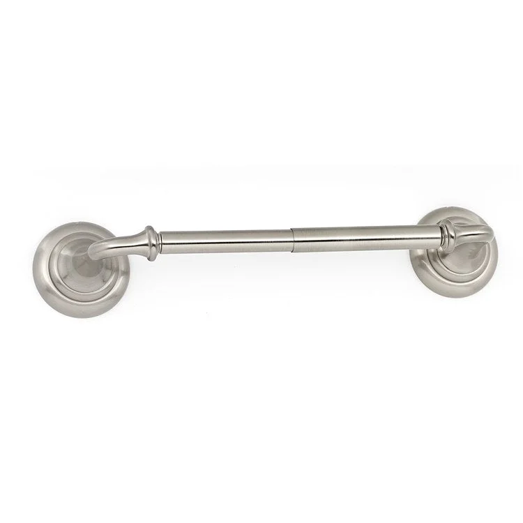 Toilet Paper Holder Charlie's Bath Satin Nickel Brass 7 Inch 2-3/4 Inch Wall Mount