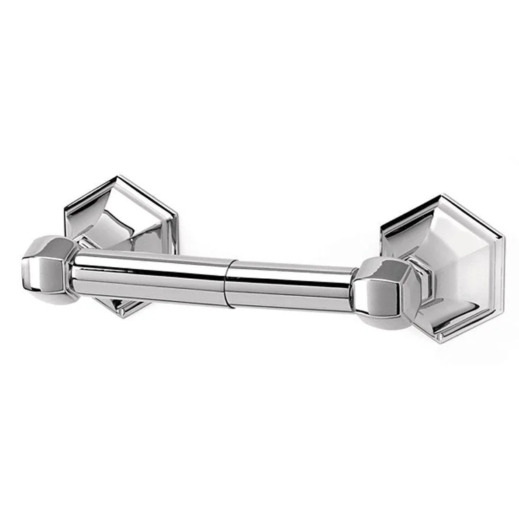 Toilet Paper Holder Nicole Bath Polished Chrome 6-1/4 to 8-3/4 Inch 3-1/4 Inch Wall Mount