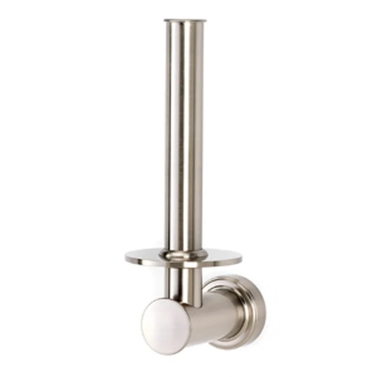 Toilet Paper Holder Infinity Bath Reserve Satin Nickel Brass 6-3/4 Inch 2-13/16 Inch Wall Mount