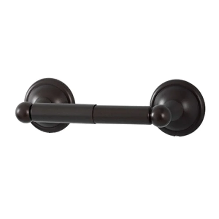 Toilet Paper Holder Yale Bath Chocolate Bronze Brass 6-1/4 to 8-3/4 Inch 3-1/8 Inch Wall Mount