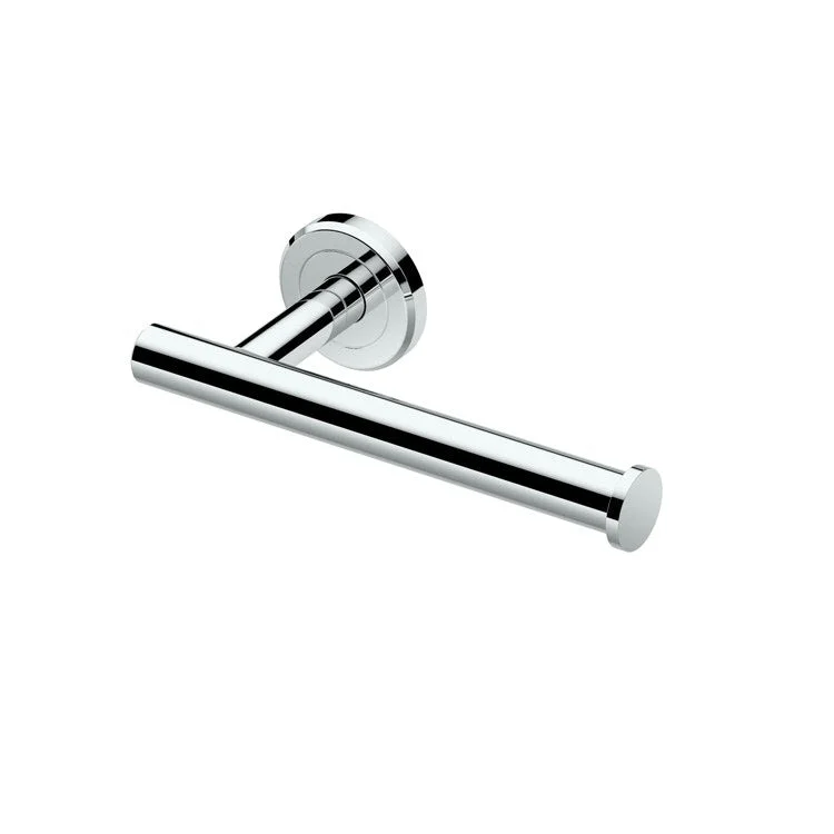 Toilet Paper Holder Latitude II Single Post Chrome Brass Wall Mount