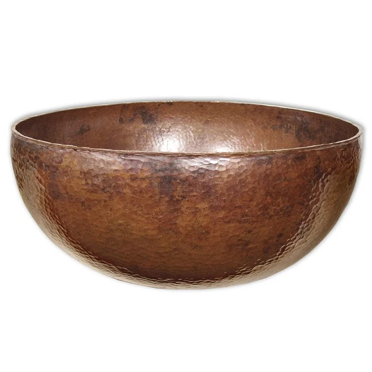 Maestro Petit 12-1/2" Copper Vessel Bathroom Sink