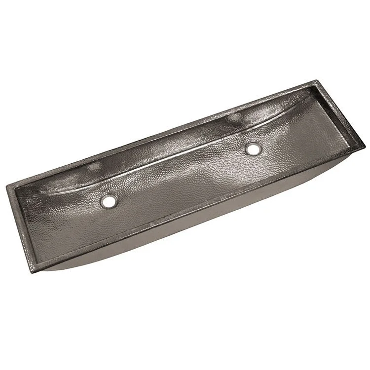 Trough 48 48" Rectangular Copper Universal Mount Bathroom Sink