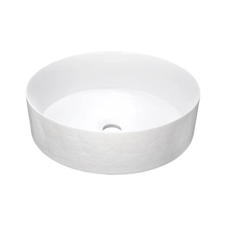 Positano 16" Vessel Sink in Bianco