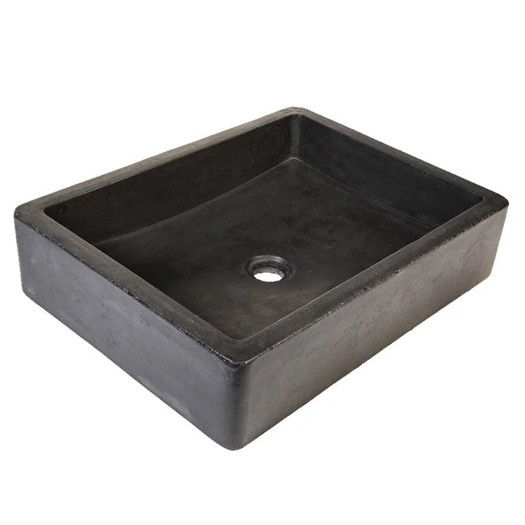 Nipomo 19-1/2" Rectangular NativeStone Universal Mount Bathroom Sink