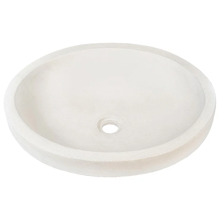 Tolosa 19-1/2" Oval NativeStone Drop-In/Undermount Bathroom Sink