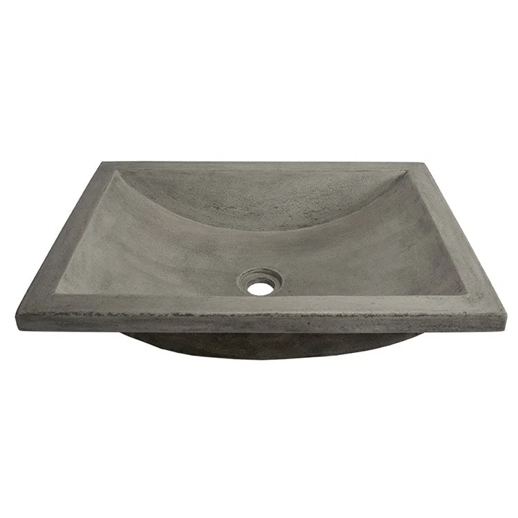 Cabrillo 21" Rectangular NativeStone Drop-In/Undermount Bathroom Sink