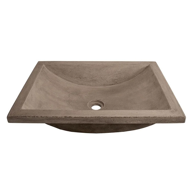 Cabrillo 21" Rectangular NativeStone Drop-In/Undermount Bathroom Sink