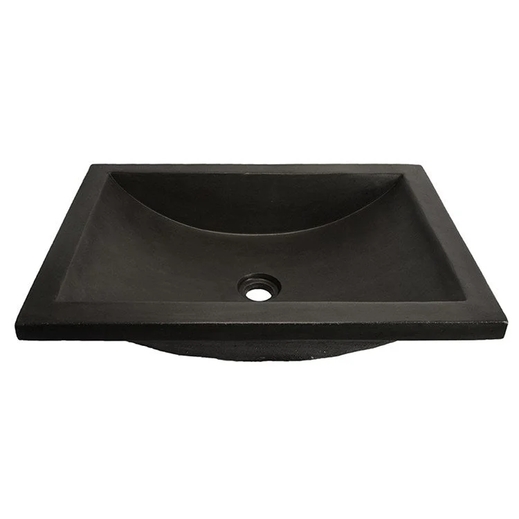 Cabrillo 21" Rectangular NativeStone Drop-In/Undermount Bathroom Sink