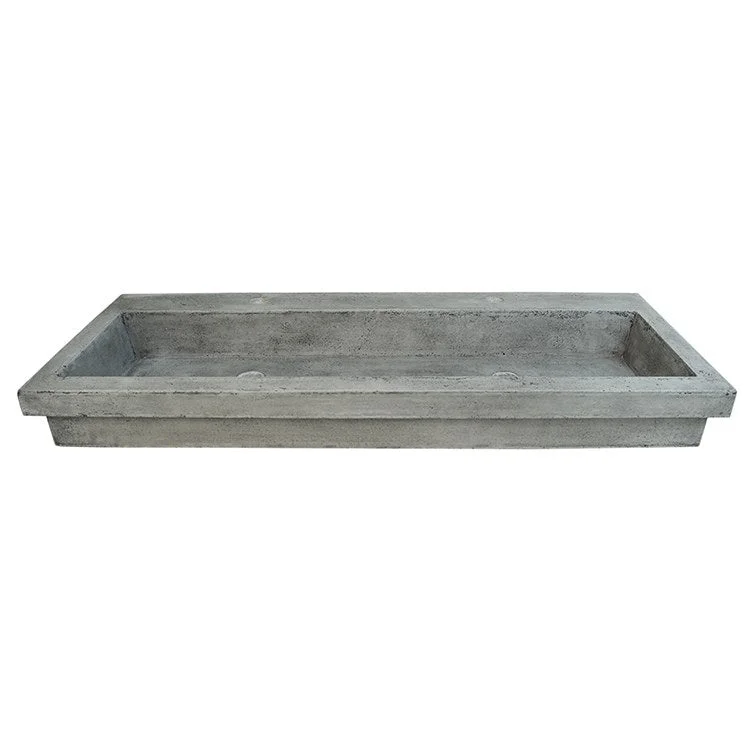 Trough 4819 48" Rectangular NativeStone Drop-In Bathroom Sink