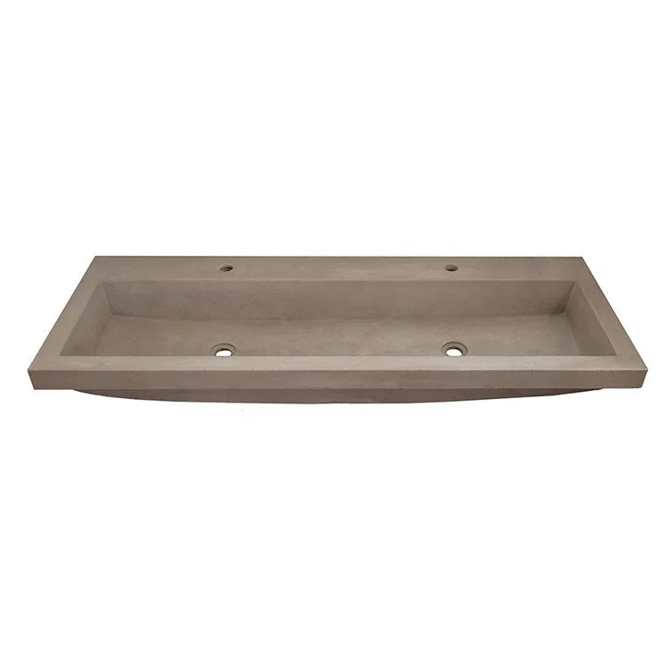 Trough 4819 48" Rectangular NativeStone Drop-In Bathroom Sink