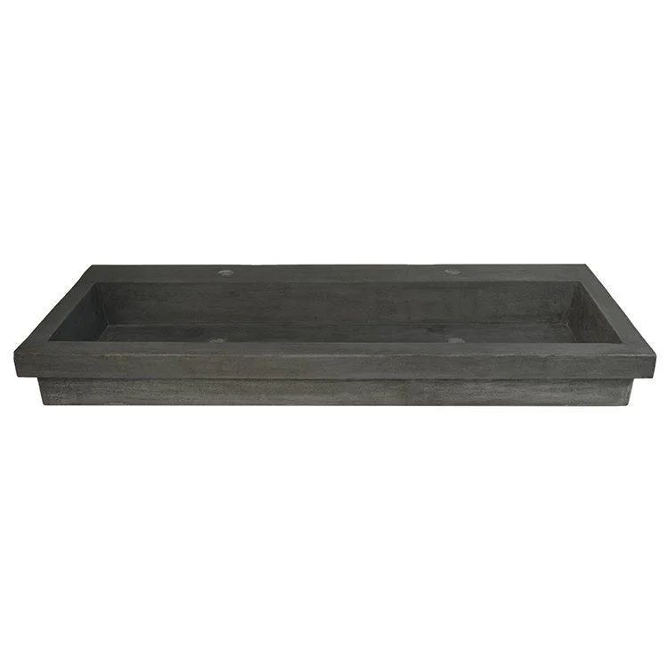 Trough 4819 48" Rectangular NativeStone Drop-In Bathroom Sink