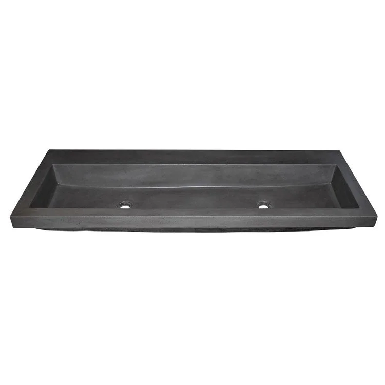 Trough 4819 48" Rectangular NativeStone Drop-In Bathroom Sink