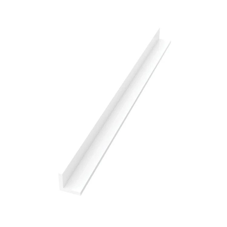 Trim Kit Edge Aluminum White 96 Inch