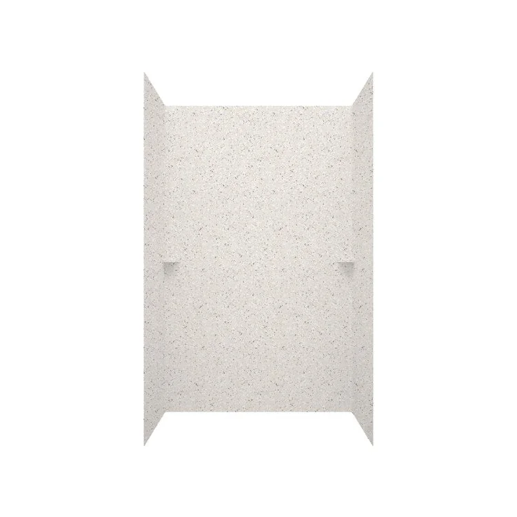 Shower Wall Kit Smooth Glue Up 36 x 62 x 96 Inch Bermuda Sand Swanstone