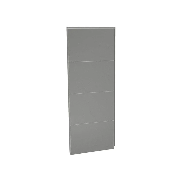 Side Wall Utile 36 x 1-1/8 x 80 Inch Pebble Gray Composite