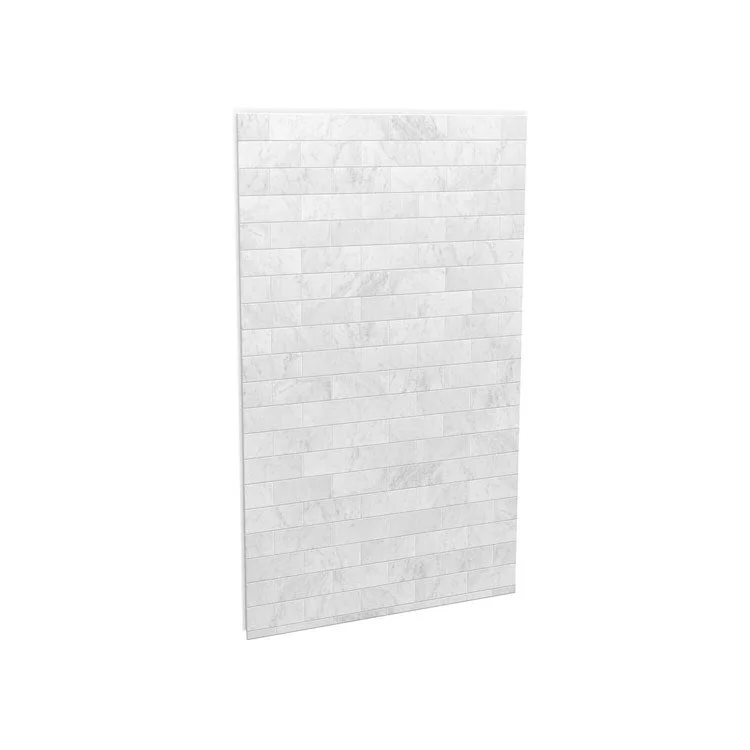 Shower Wall Utile 48 x 1-1/8 x 80 Inch Carrara Composite