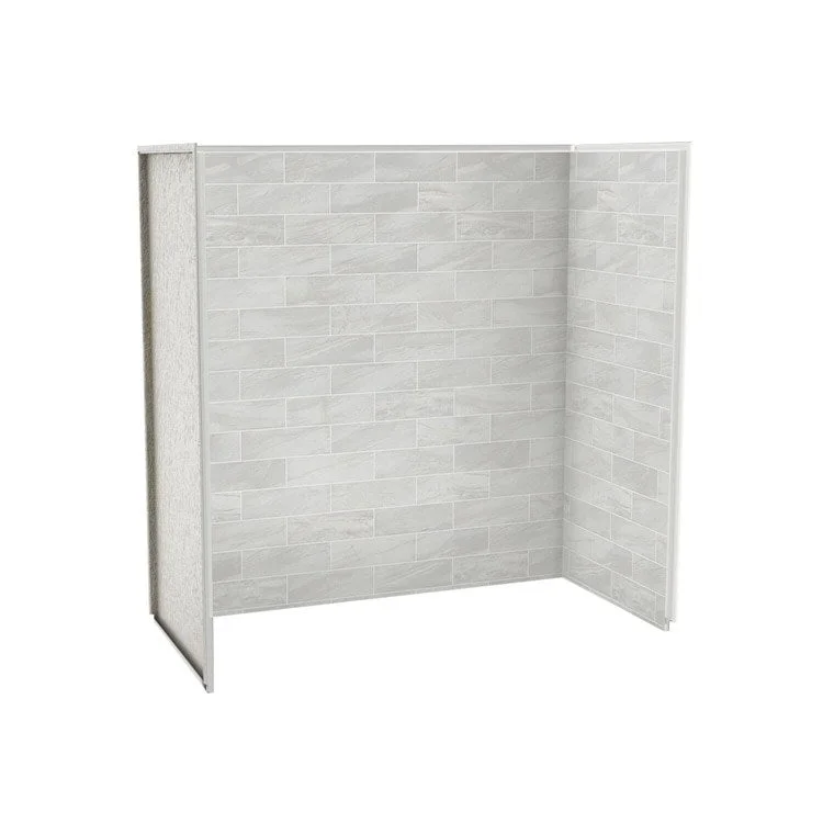 Tub Wall Utile Organik 60 x 30 x 60 Inch Permafrost Composite