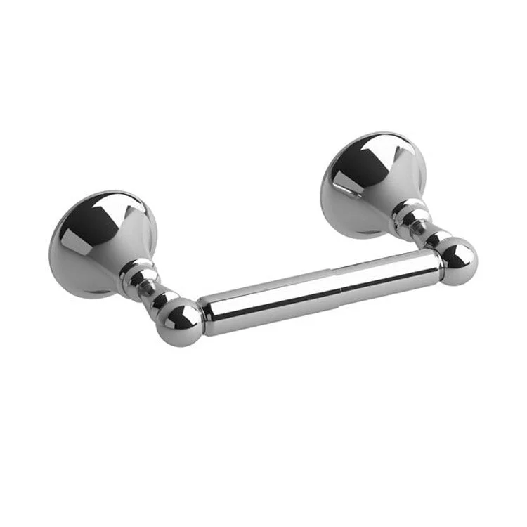 Toilet Paper Holder Momenti Chrome Zinc 8-3/8L Inch 4-1/4 Inch Wall Mount