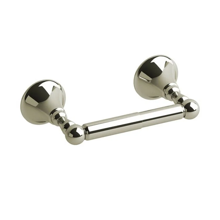 Toilet Paper Holder Momenti Polished Nickel Zinc 8-3/8L Inch 4-1/4 Inch Wall Mount