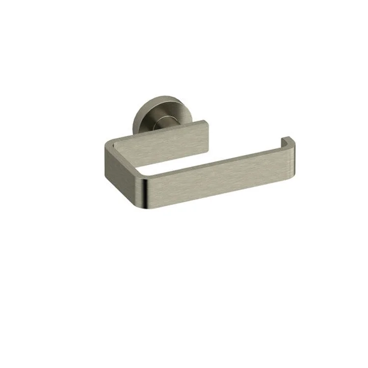 Toilet Paper Holder Paradox Brushed Nickel Zinc 5L Inch 3-7/8 Inch Wall Mount