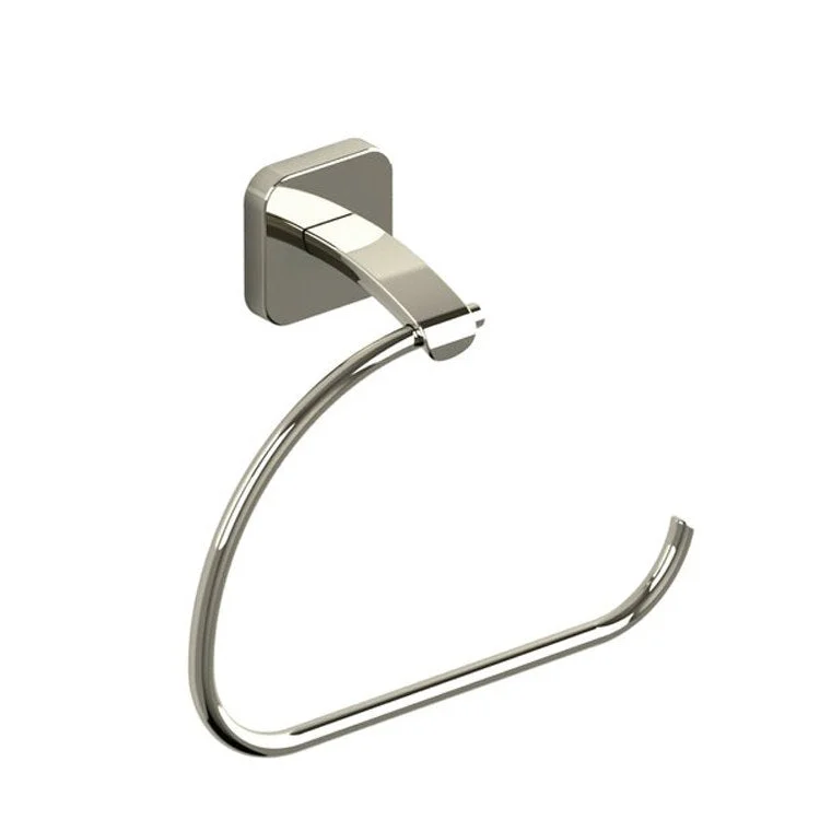 Toilet Paper Holder Salome Polished Nickel Zinc 7-5/8L Inch 2-3/4 Inch Wall Mount