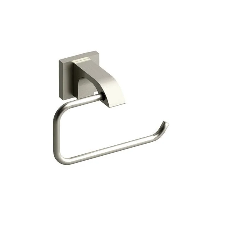 Toilet Paper Holder Zendo Brushed Nickel Zinc 6L Inch 3-5/8 Inch Wall Mount