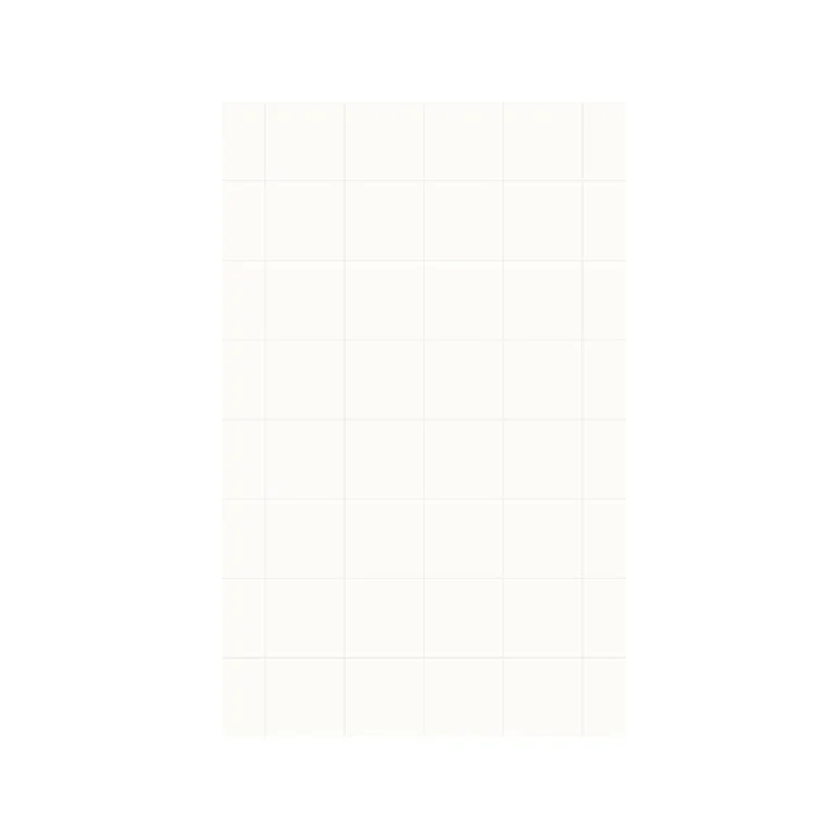 Wall Panel Swanstone Square Tile Single Panel White 1/4 x 62 x 96 Inch