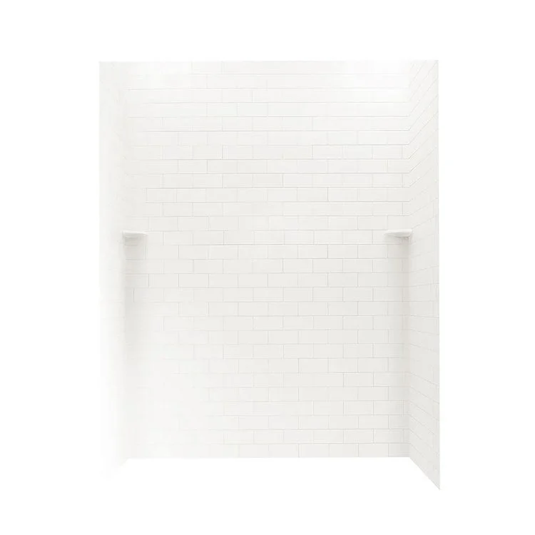 Tub Wall Swanstone Tile Wall Bath Kit 36 x 62 x 72 Inch Barley Swanstone for Tub Replacement 36x72; 62x72 Inch